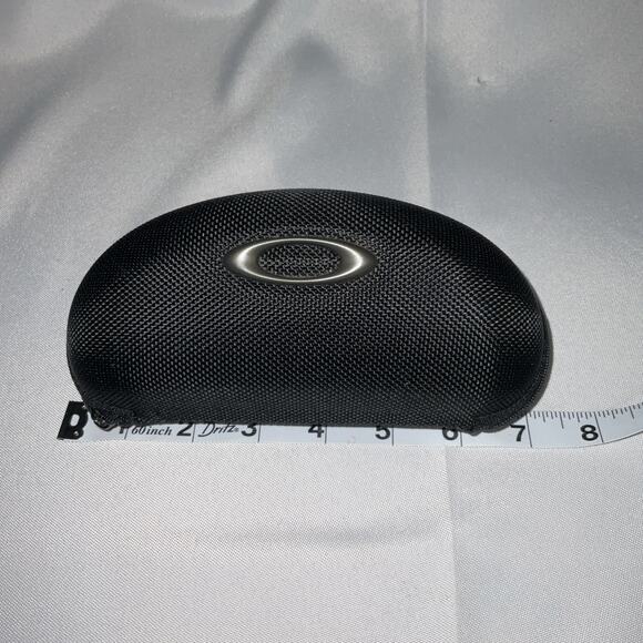 Oakley Flak Jacket Dark Grey Blue Polarized Lenses 03-916 - Picture 11 of 12